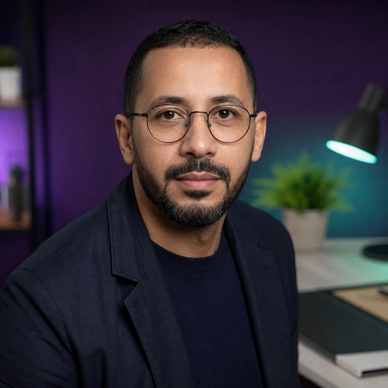 Portrait éditorial de Malik Chéron
